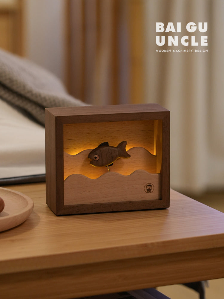 Small fish frame decoration