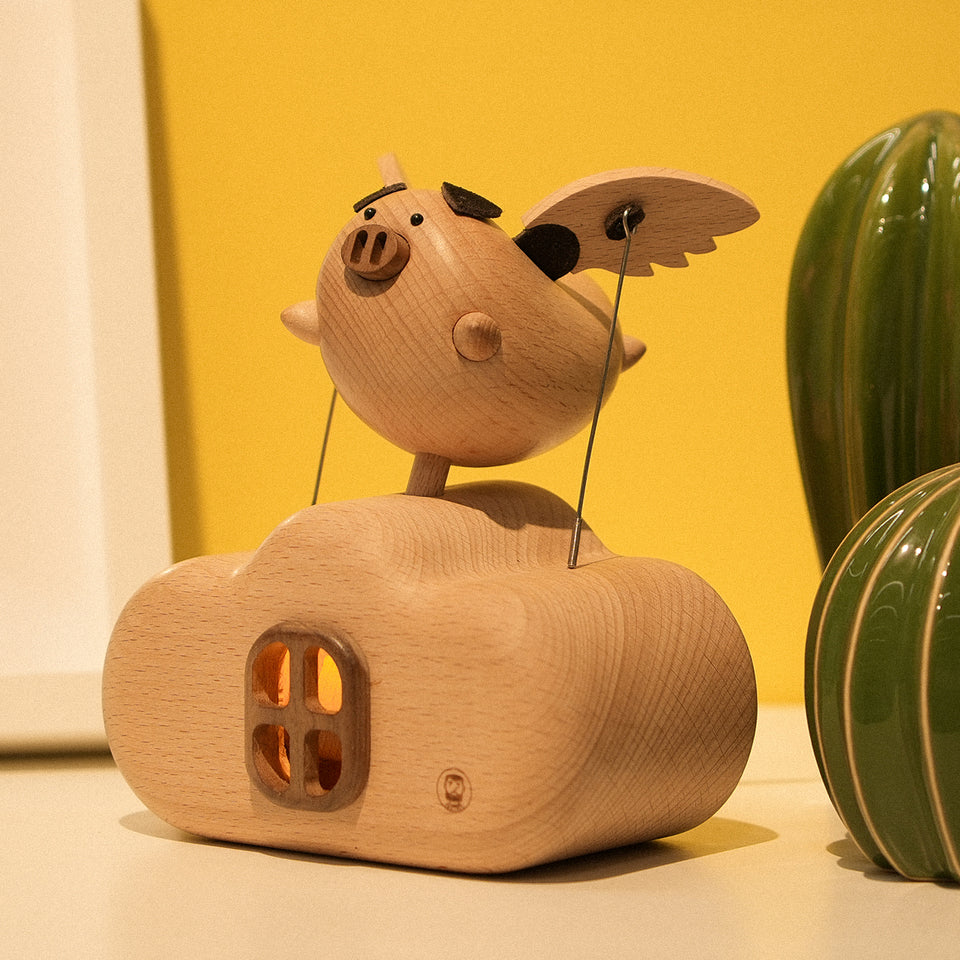 Flying Pig Wooden Work