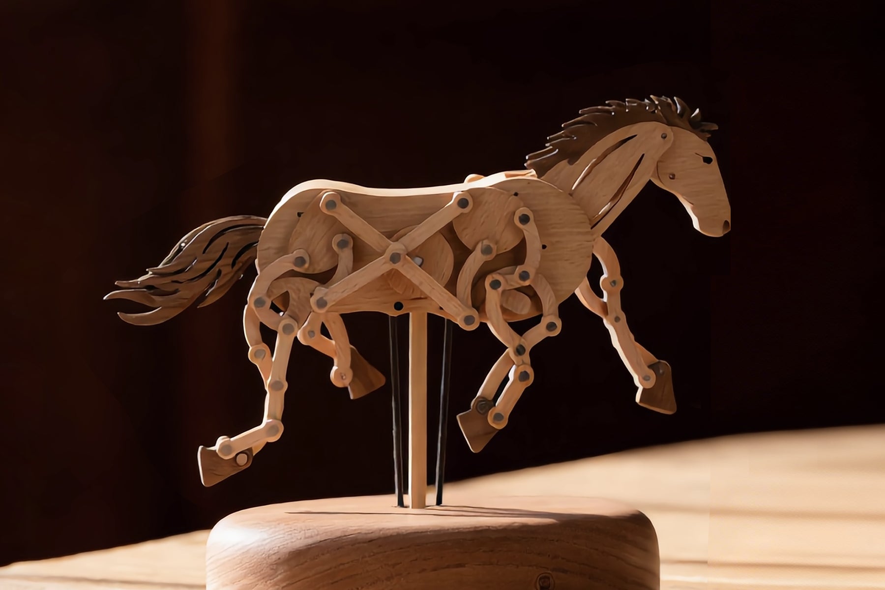 Galloping Wooden Horse