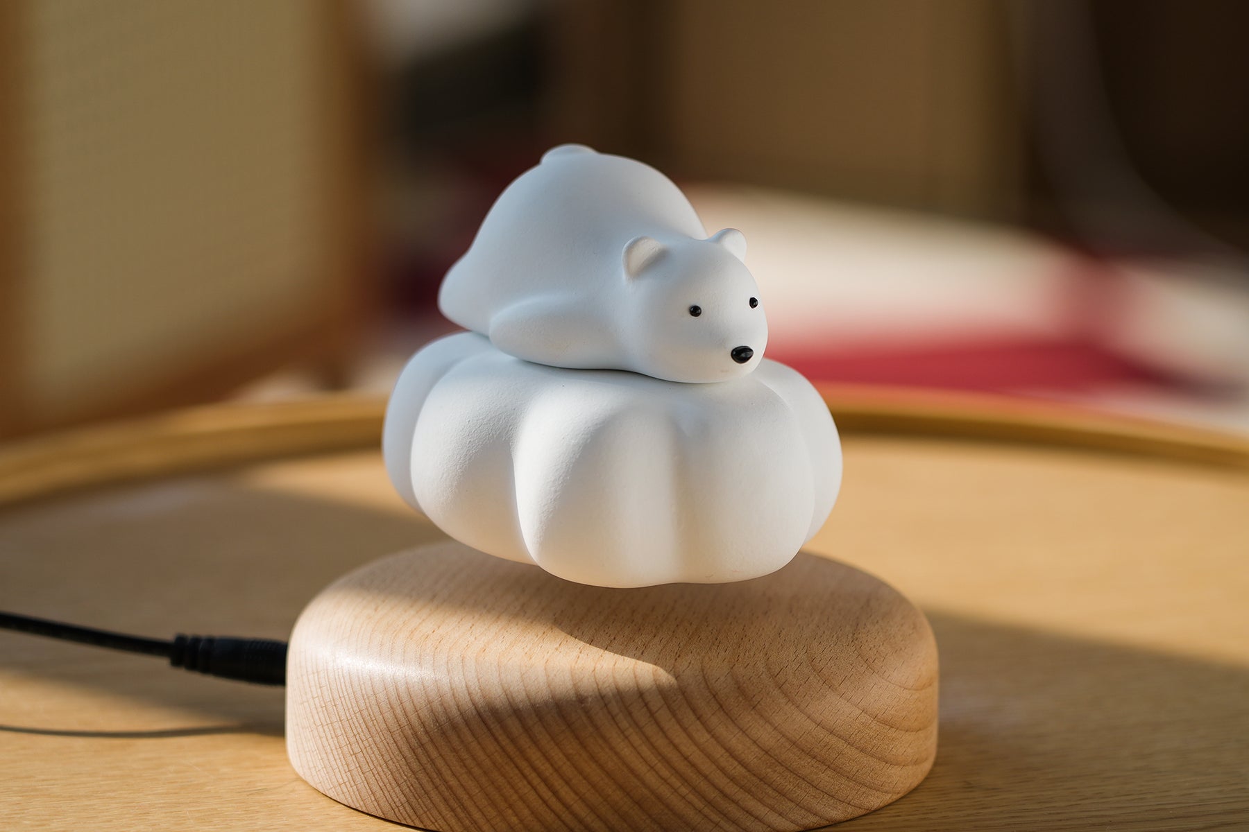 Levitating Polar Bear