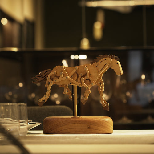 Galloping Wooden Horse Gift