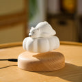 Levitating Polar Bear Wooden Gift