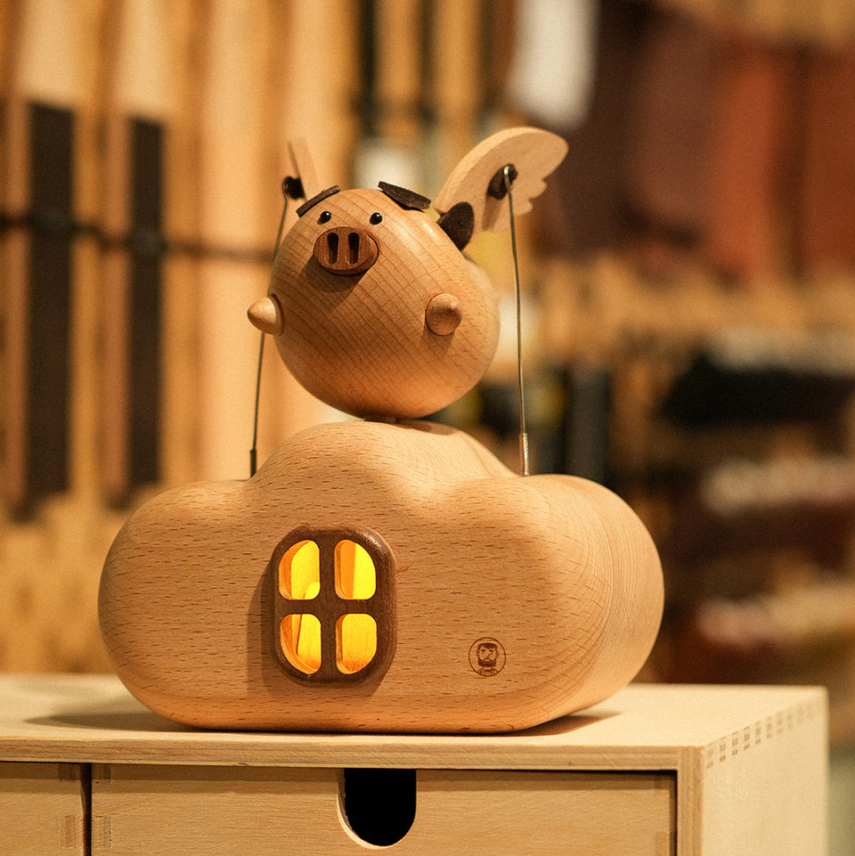 Flying Pig Wooden Work