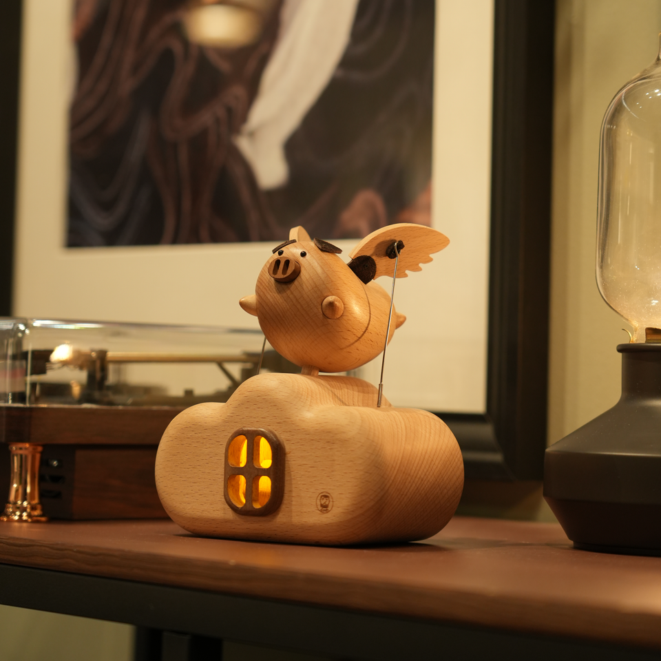Flying Pig Wooden Work