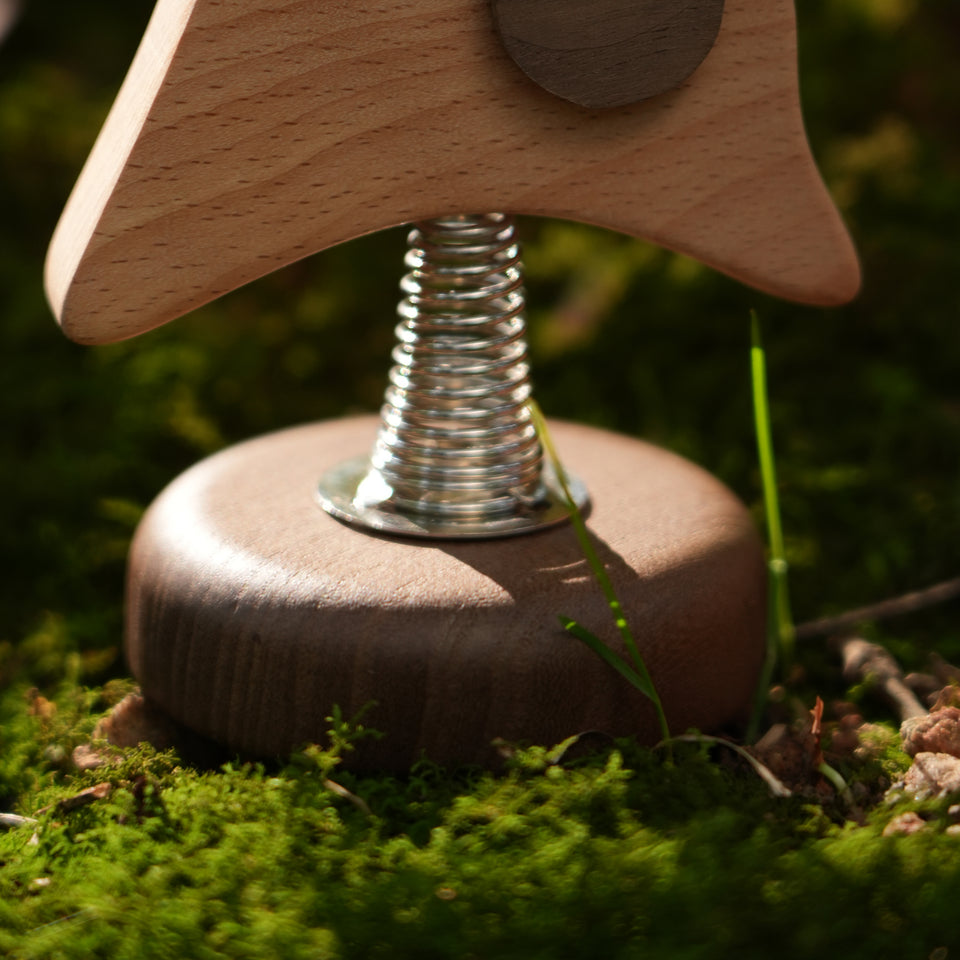 Lucky Rocking Wooden Horse