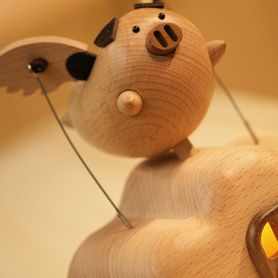 Flying Pig Wooden Work