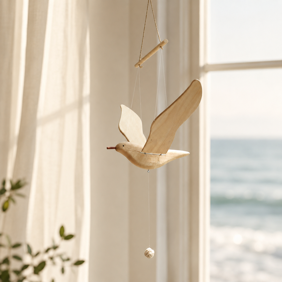 Wooden Seagull Balance