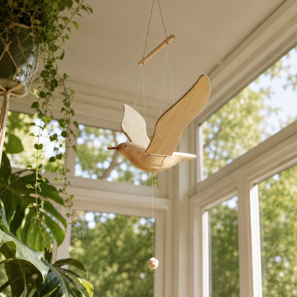 Wooden Seagull Balance